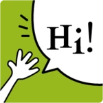 hi there android application logo